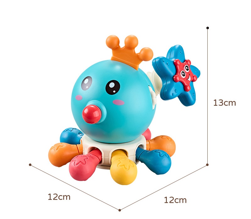 Title 13, Babi Rotating Octopus Puzzle Finger Rotari Tabl...