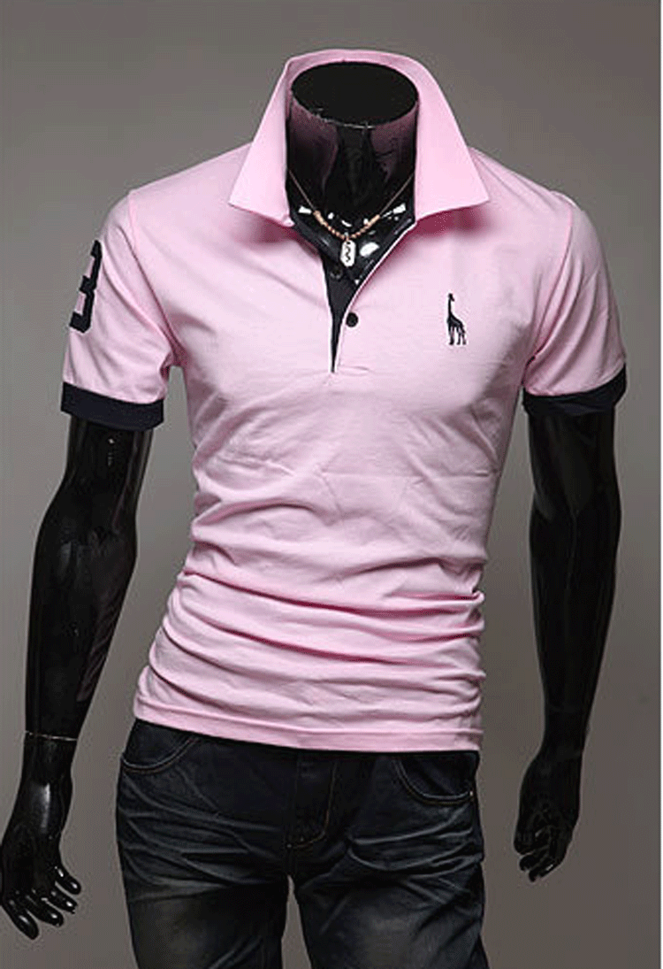 Title 7, Camiseta de verano para hombre Manga corta Polo...