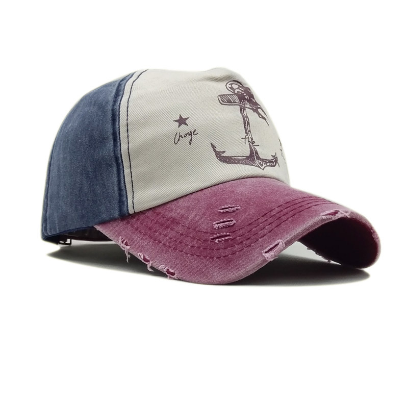 Title 1, Washed cotton baseball cap for a casual and com...