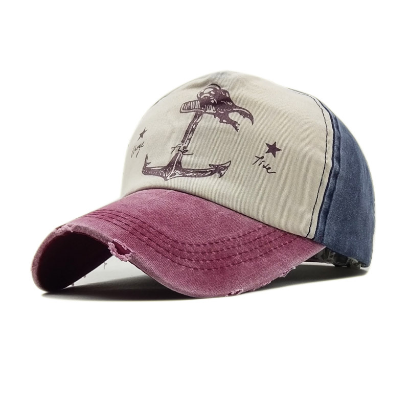 Title 4, Washed cotton baseball cap for a casual and com...