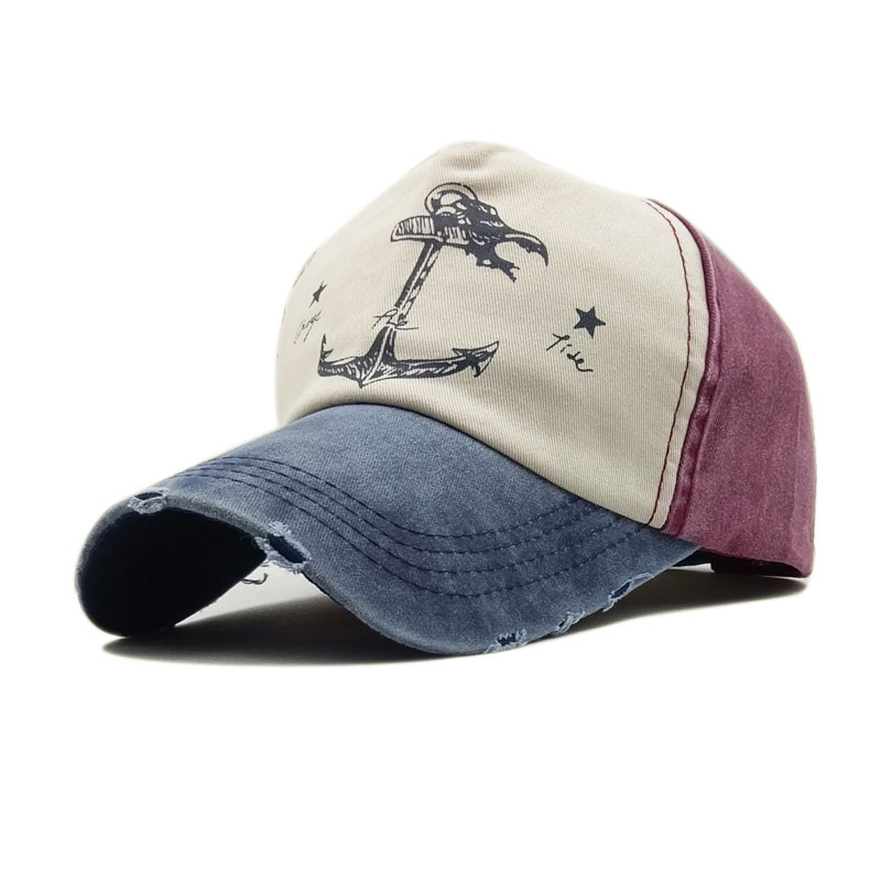 Title 5, Washed cotton baseball cap for a casual and com...