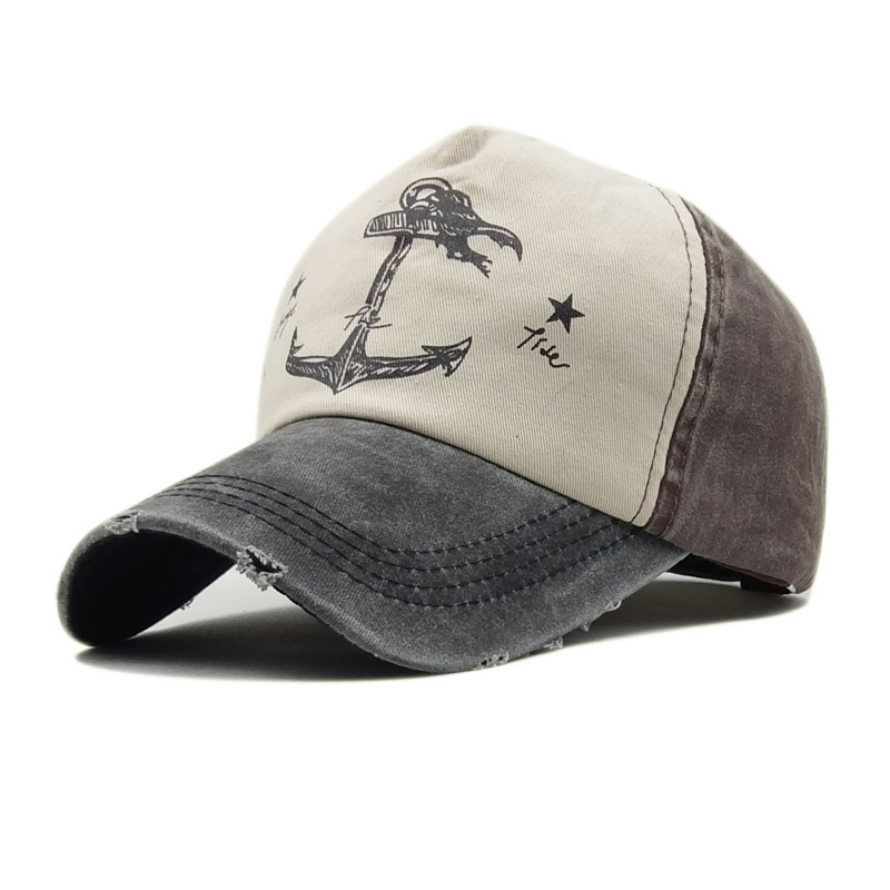 Title 8, Washed cotton baseball cap for a casual and com...