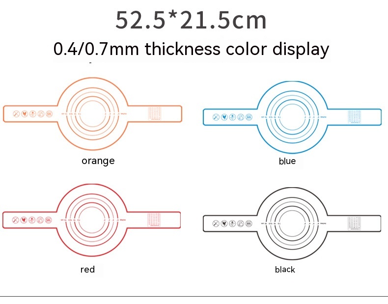 Title 8, Silicone Band Binaural Baking Paper More Sizes ...