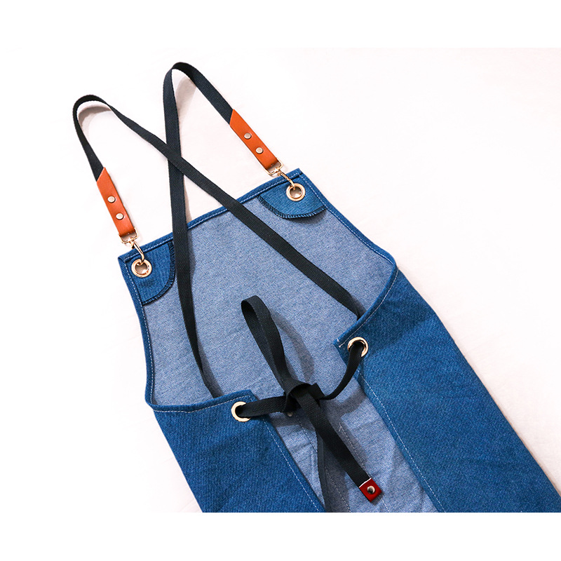 Title 7, Cafe Barber Restaurant Denim Work Apron