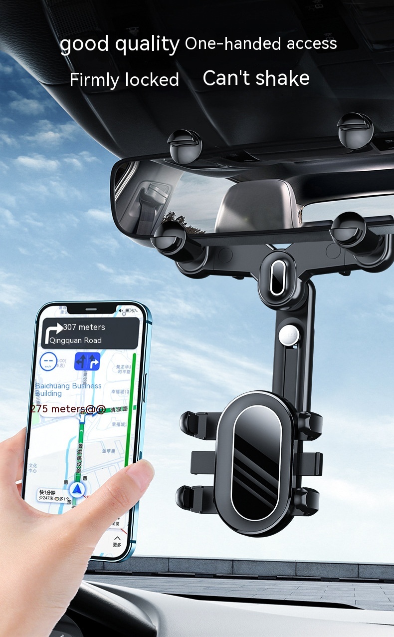 Car Rearview Mirror Rearview Mirror Bracket - Image 3