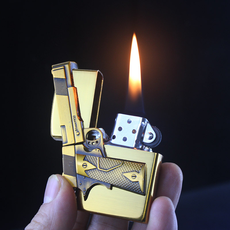 Title 13, Creative Lighter Post Seal Retro Nostalgic Deni...