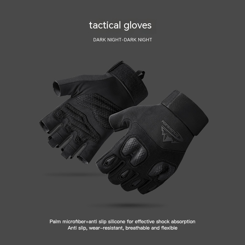 Title 7, Sports Gloves Riding Half Finger Wear-resistant...