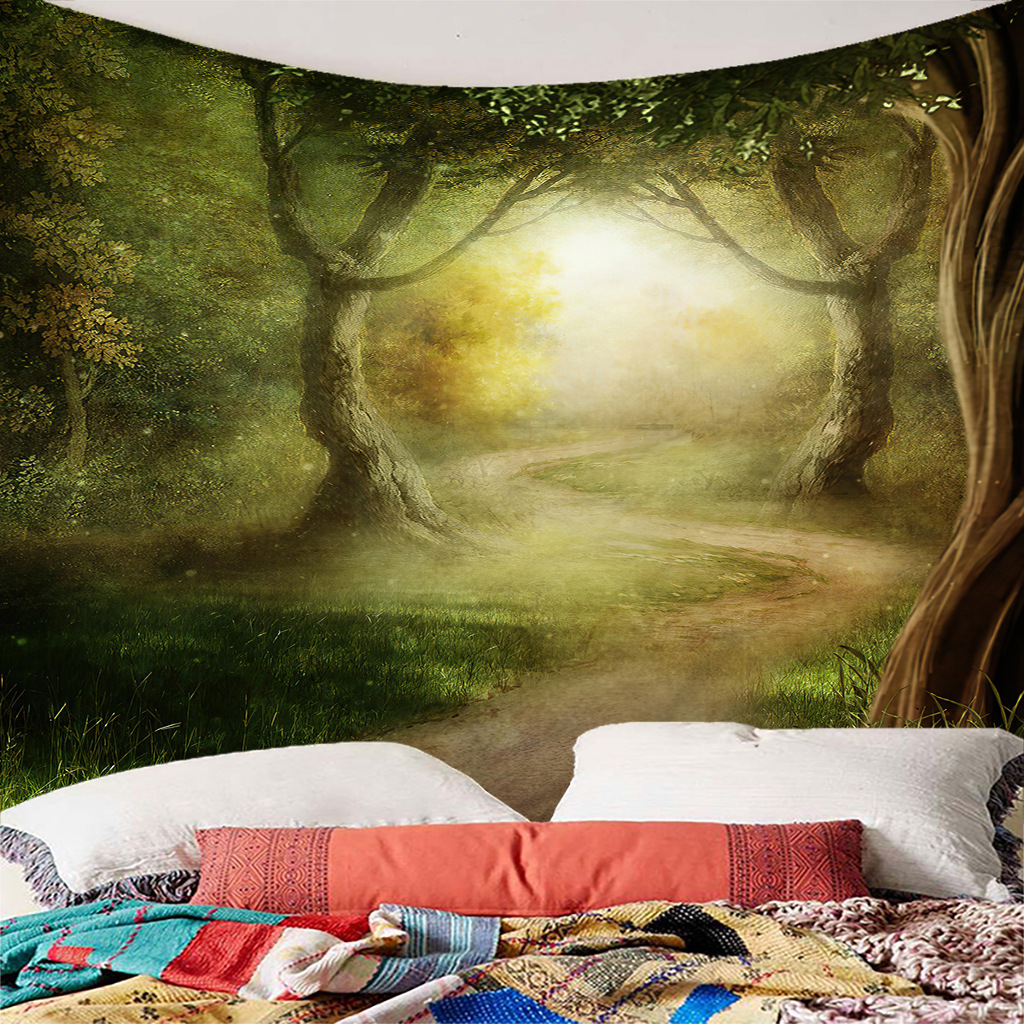 Title 2, Scene Home Tapestry, Digital Printing, Backgrou...