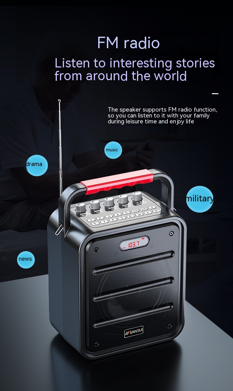 Square Audio High-power Portable Subwoofer - Image 11