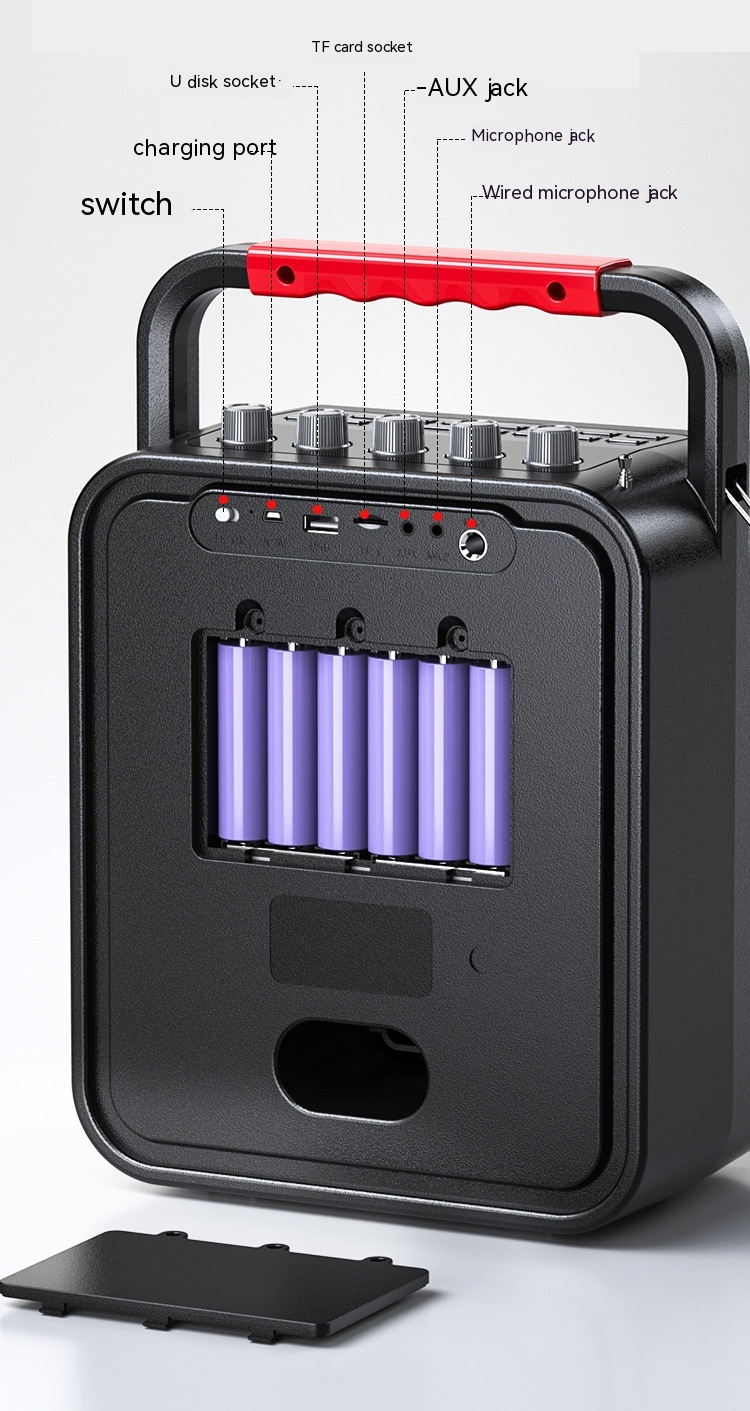 Square Audio High-power Portable Subwoofer - Image 16