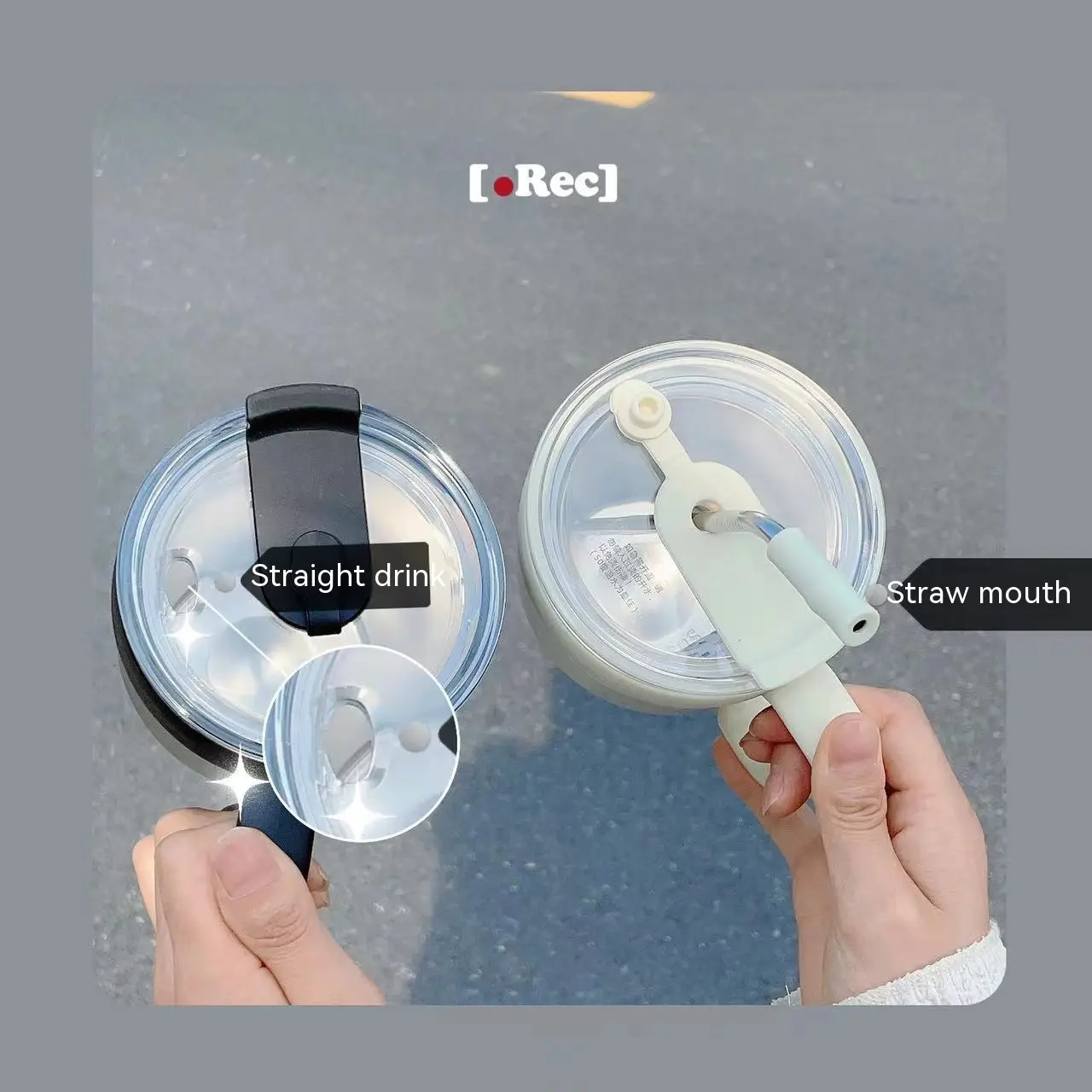 Home Boys And Girls Stainless Steel Mug Cup With Suction Tubes