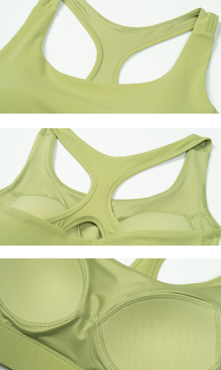 Spring Summer Breathable One Piece Cup Wearing Yoga Vest Outside