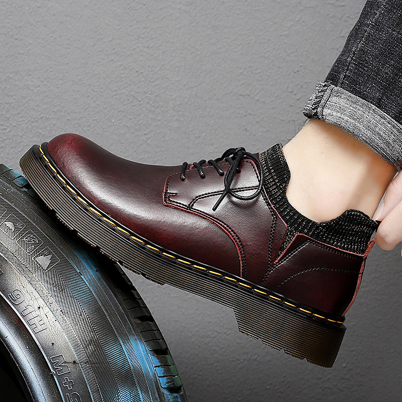 Title 5, British Retro Thick-Soled Korean Big Toe Shoes