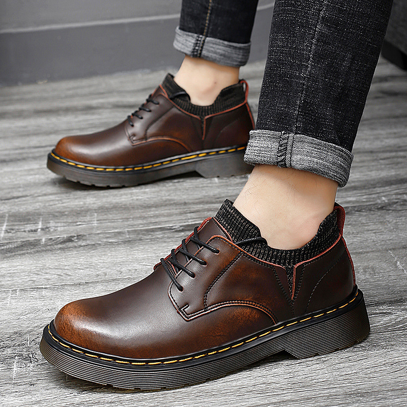 Title 6, British Retro Thick-Soled Korean Big Toe Shoes