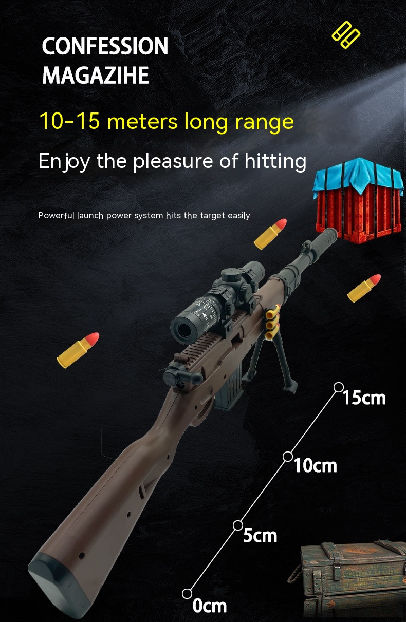 Title 5, Toy Radish Gun 98K Throw Shell Soft Bomb Manual