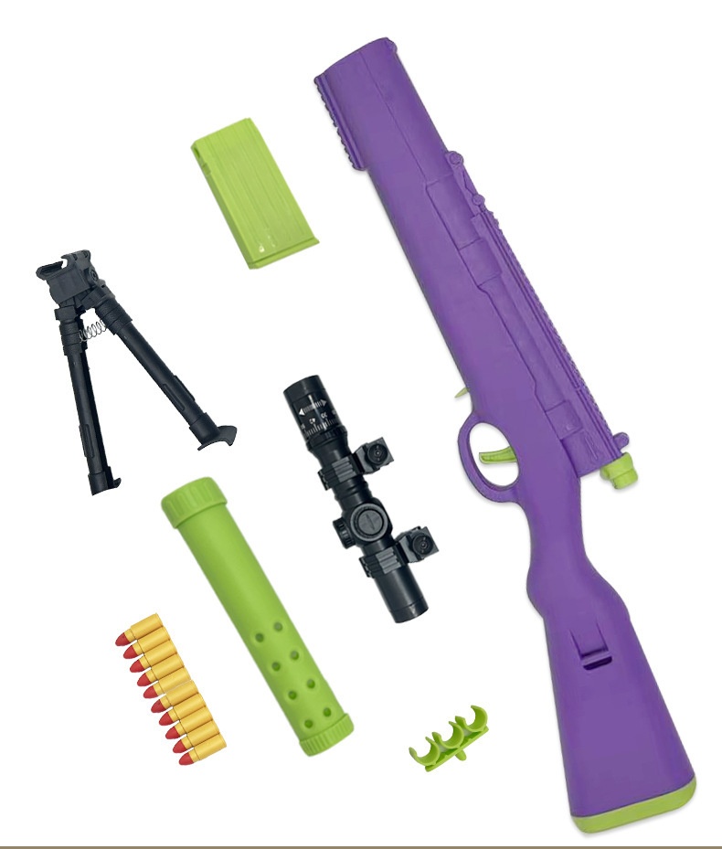 Title 7, Toy Radish Gun 98K Throw Shell Soft Bomb Manual