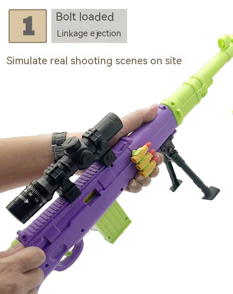 Title 9, Toy Radish Gun 98K Throw Shell Soft Bomb Manual