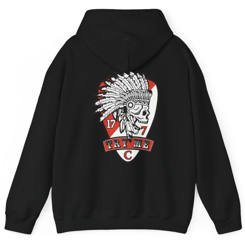 European And American Digital Printed Round Neck Hooded Sweatshirt