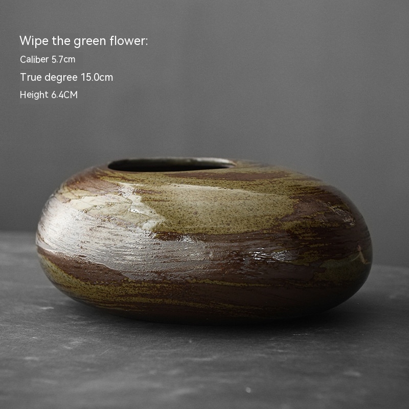 Title 4, Ceramic Vase Vintage Dried Flower Stoneware Hom...