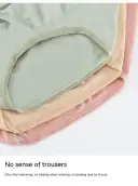 Thin Breathable Cotton Crotch Belly Support Postpartum Pregnant Women Seamless Underwear view 5