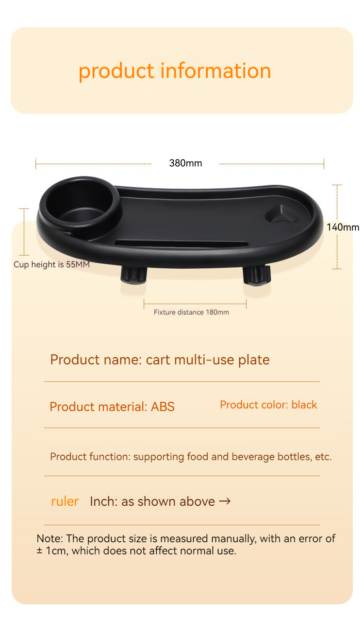 Title 13, Trolley Accessories Universal Plate Baby