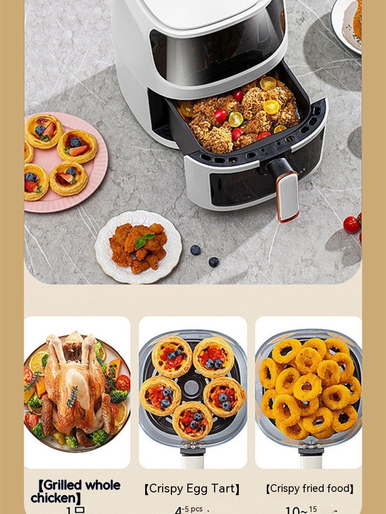 Home Intelligent Large Capacity Visual Multifunctional Air Fryer — foto 16