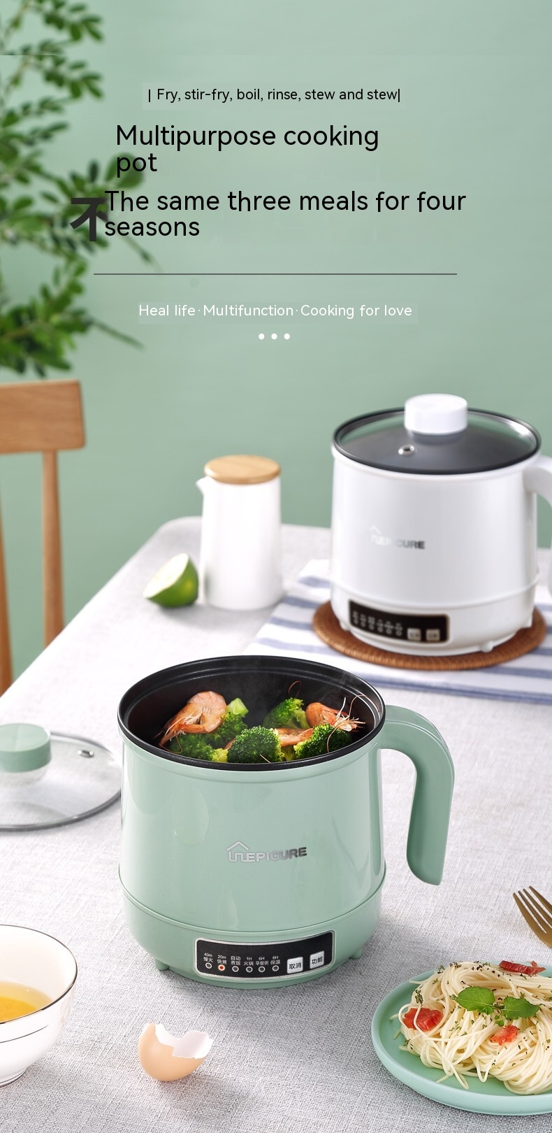 Multi-functional Electric Cooker 110 V220V Small Household Appliances — foto 4