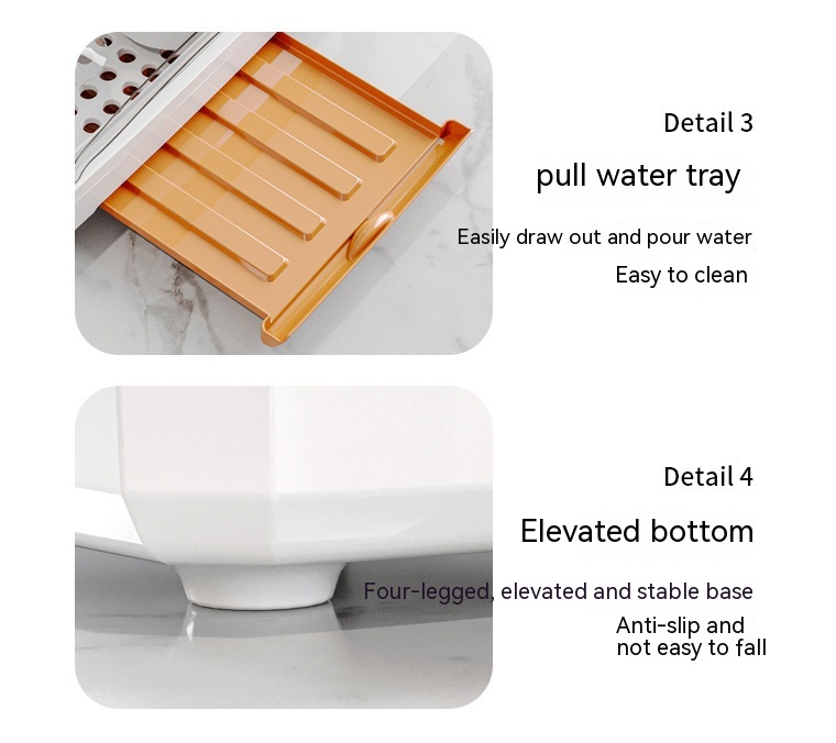 Cup Storage Box Plastic Storage Rack — foto 2