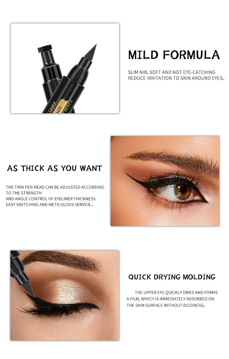 Head Dual-purpose Left And Right Machine Ji Liquid Eyeliner