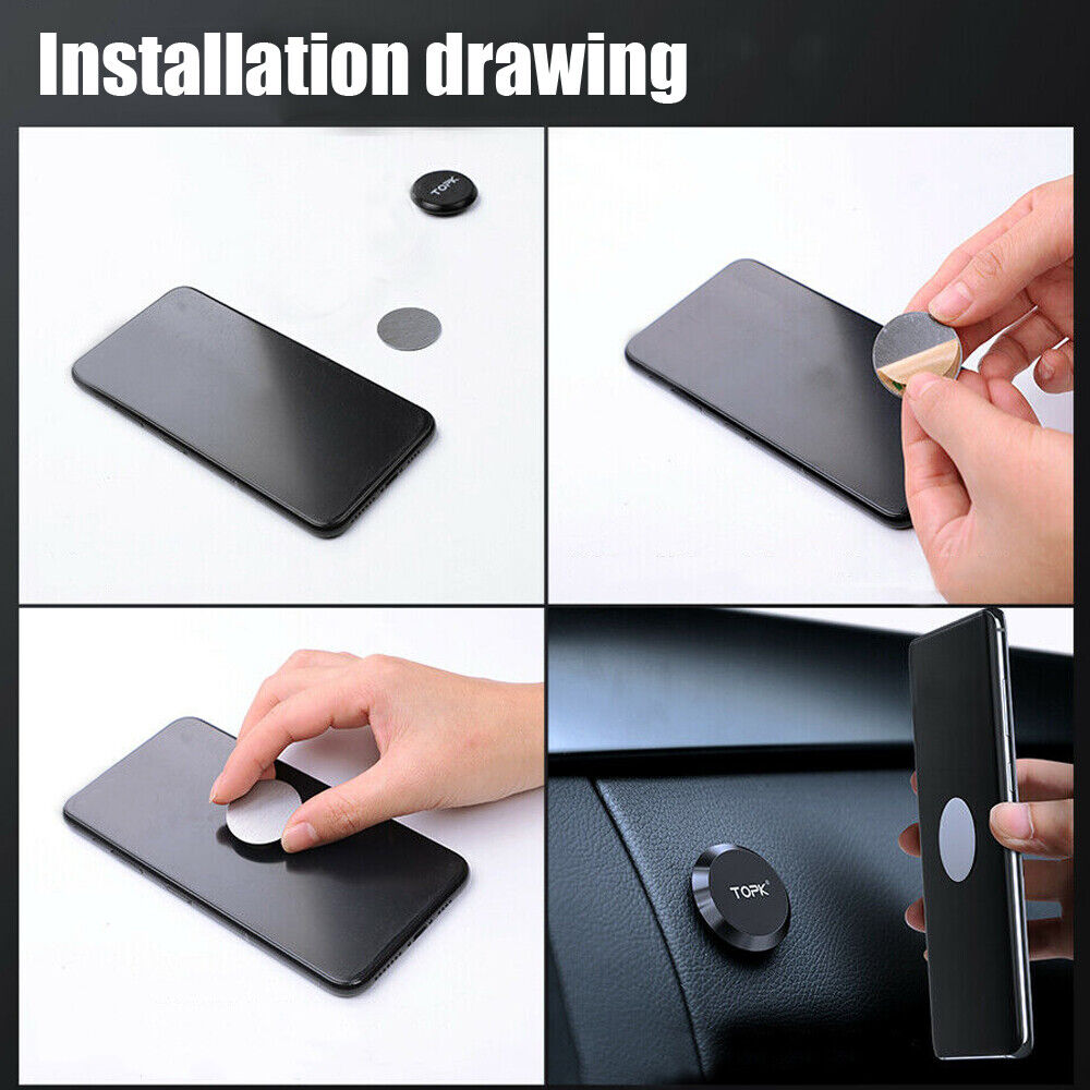 D21 Car Phone Holder Magnetic Suction Type - Image 7