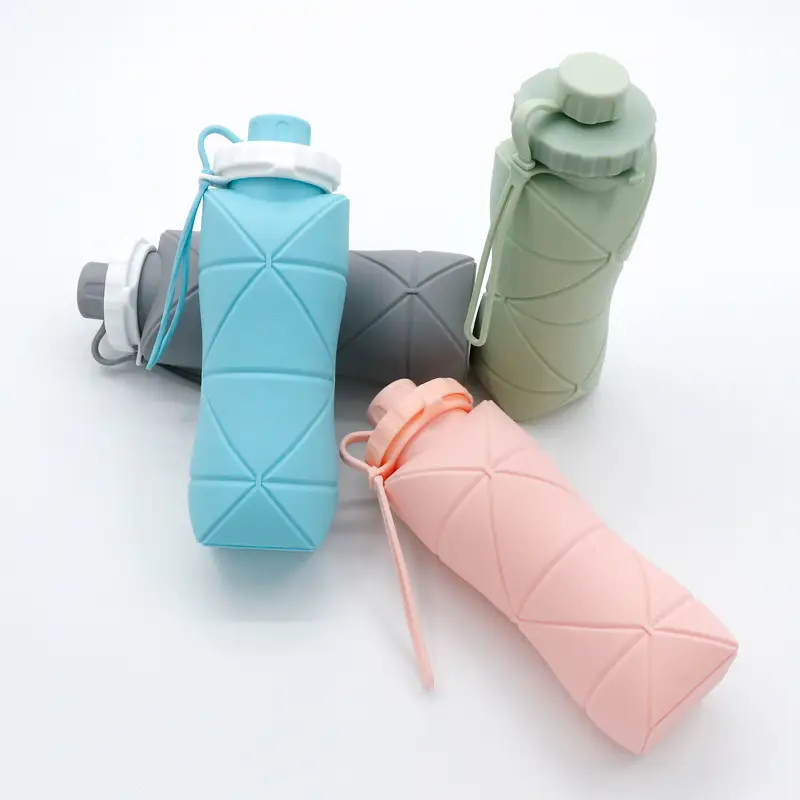 Thickened Silicone Folding Sports Water Cup