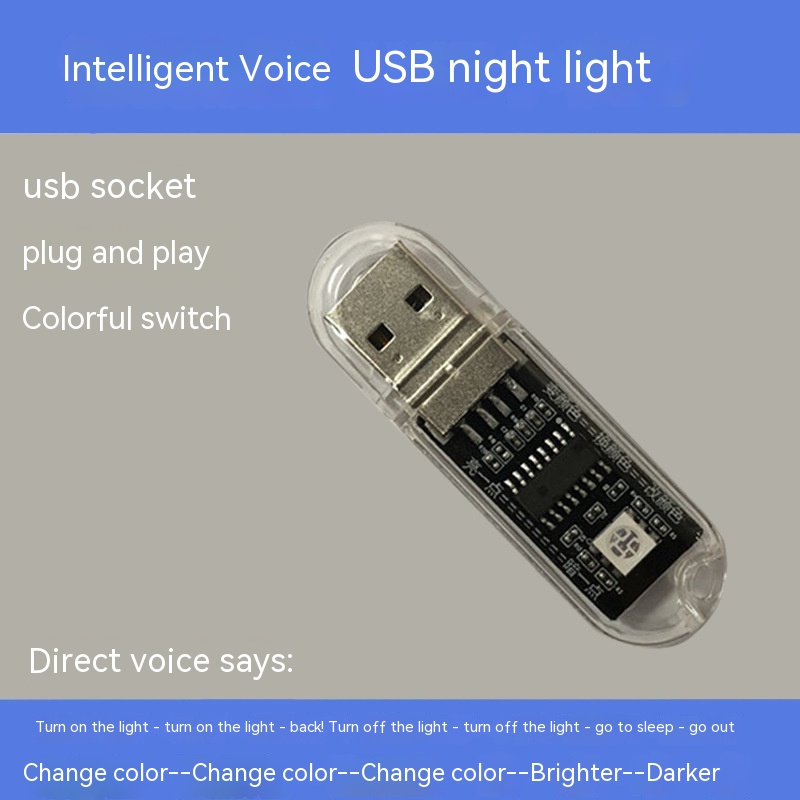USB3 Air Conditioning Companion Voice Night Light - Image 4