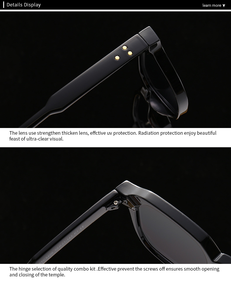 Title 4, Trend Street Snap Modern Charm Retro Sunglasses