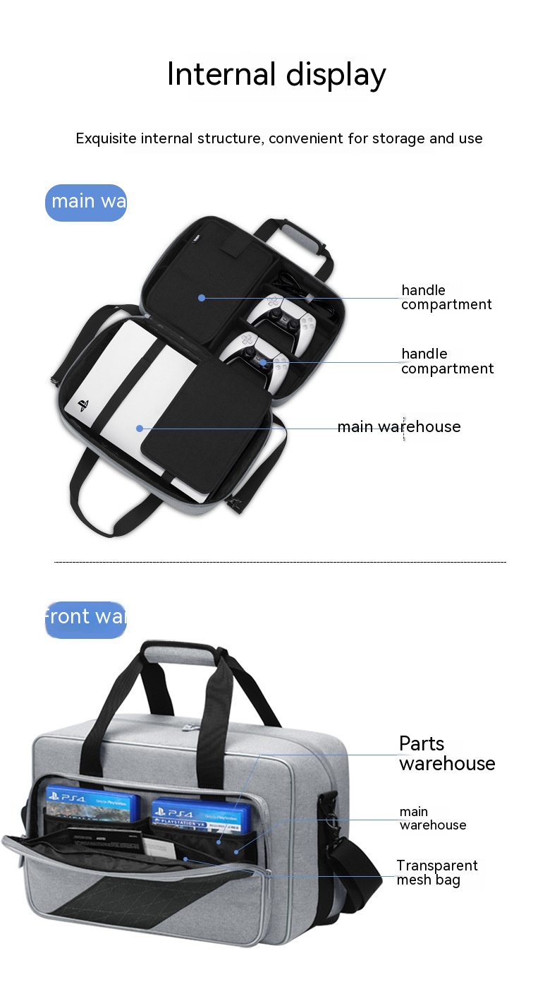Scratch-resistant Wear-resistant Gamepad Storage Bag - Image 2