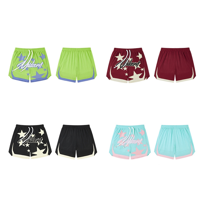 Bright Basketball Shorts Summer Loose American Training