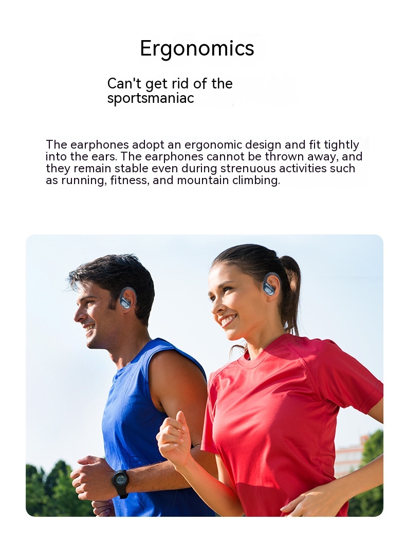 Smart Digital Technology Noise Reduction Sports Can’t Get Rid Of Ear-mounted Wireless Headphones