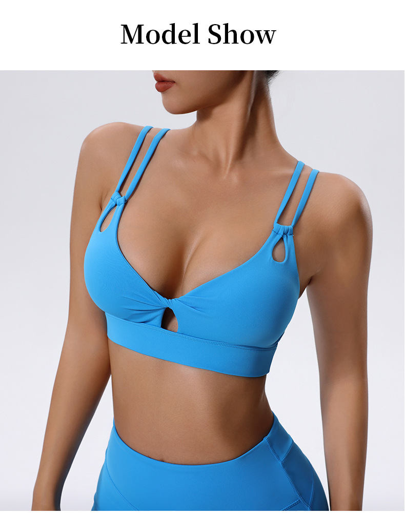 Title 17, Soutien-gorge de sport professionnel femme, hau...