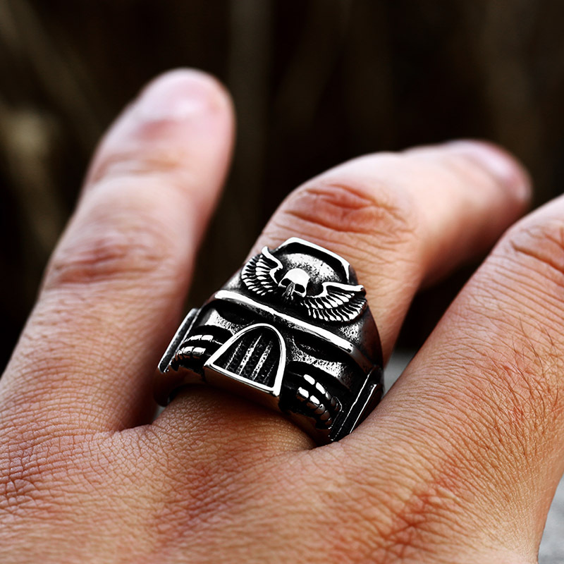 Stainless Steel Animal Skull Ring