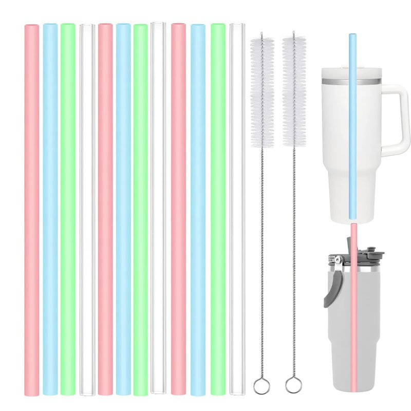 Title 5, Silicone Straw Food Grade Reusable