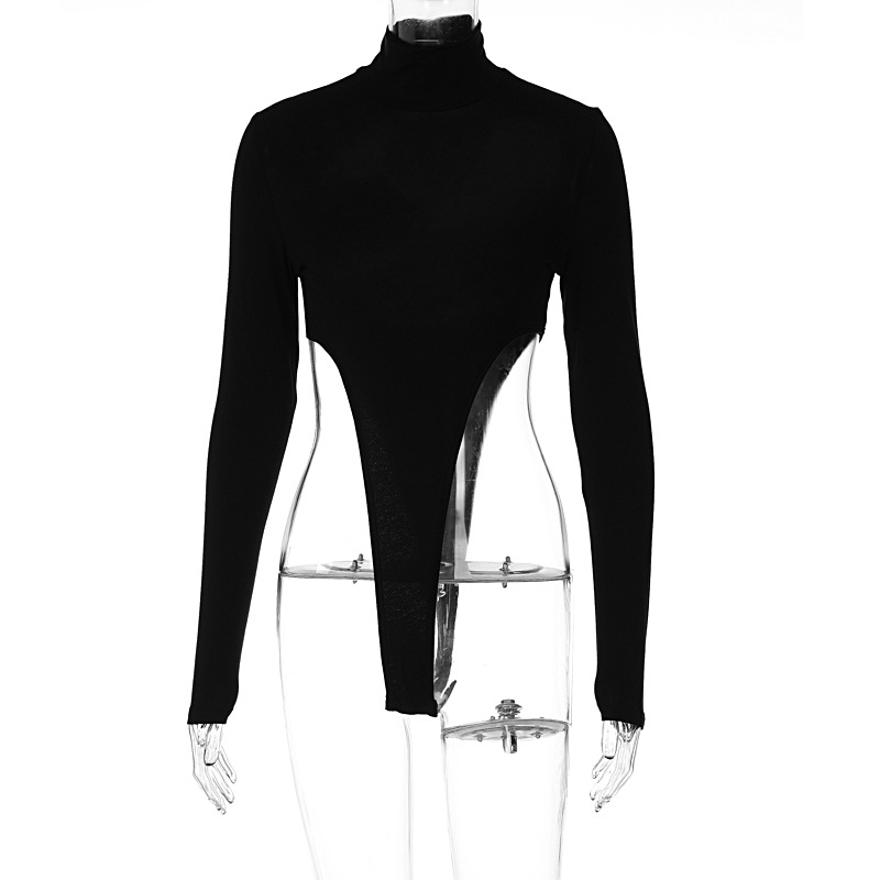 Title 8, New Fashionable Fitted Long Sleeve Base Bodysui...