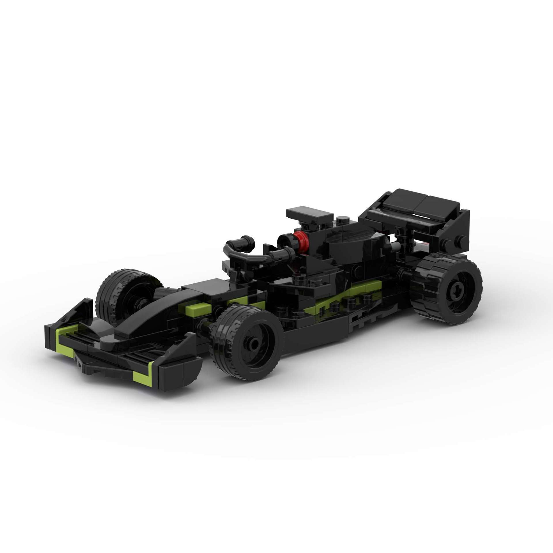 Title 9, Construa o W14 Racing Sports Car Moc, blocos de...