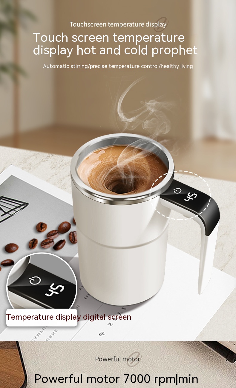Automatic Mixing Coffee Cup Electric Magnetic Force - Image 3