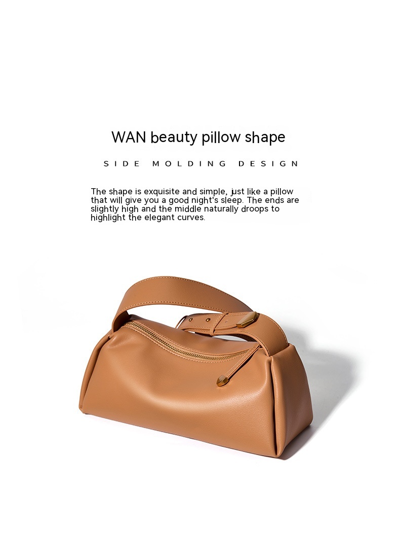 حقيبة إبط نسائية من جلد البقر الفاخر بتصميم باغيت