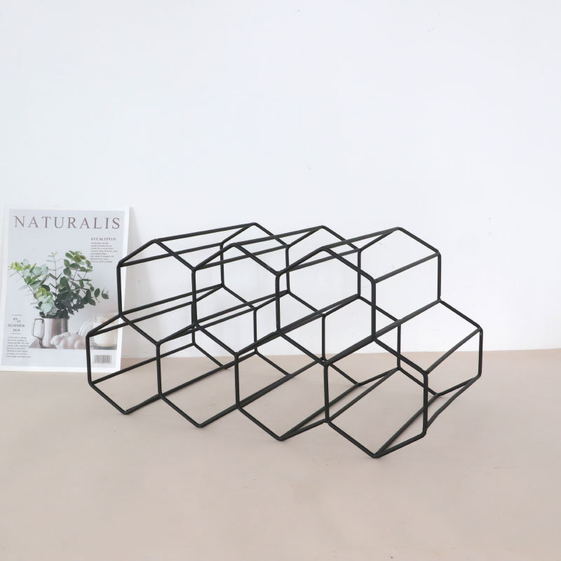 Title 2, Iron Wire Wine Storage Rack