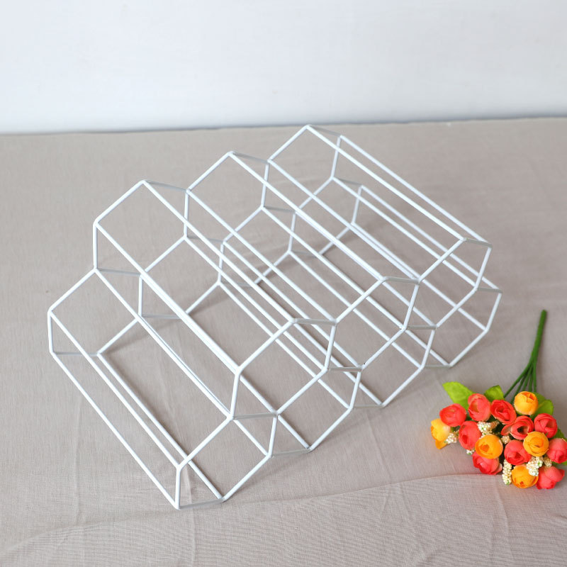 Title 5, Iron Wire Wine Storage Rack