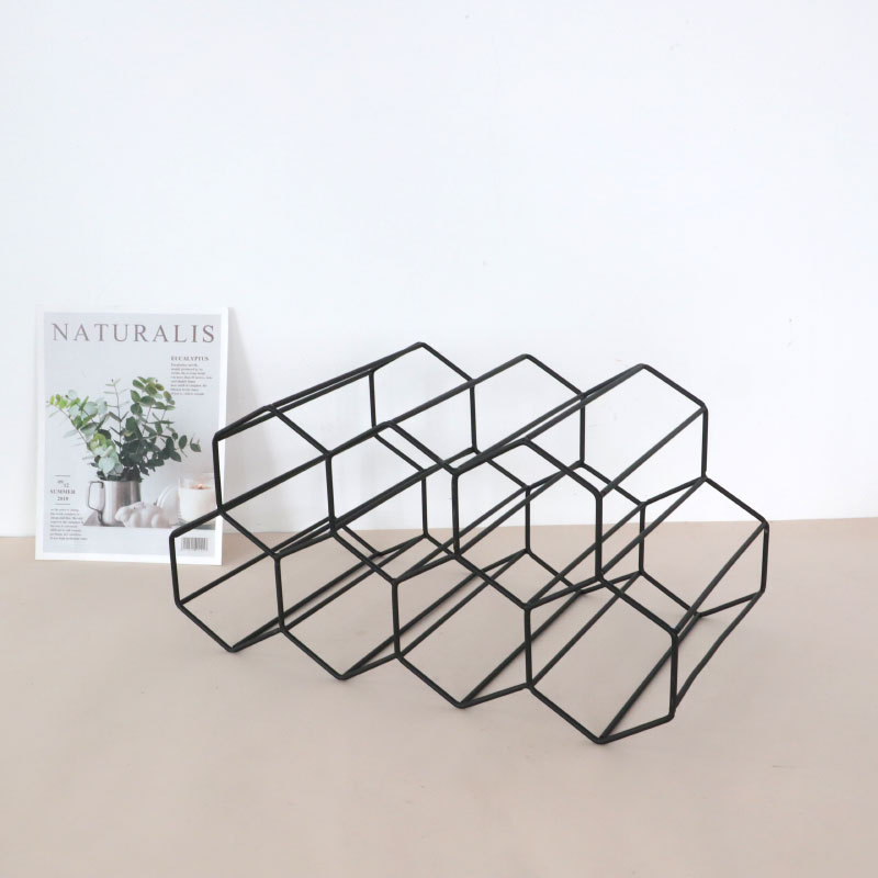 Title 10, Iron Wire Wine Storage Rack