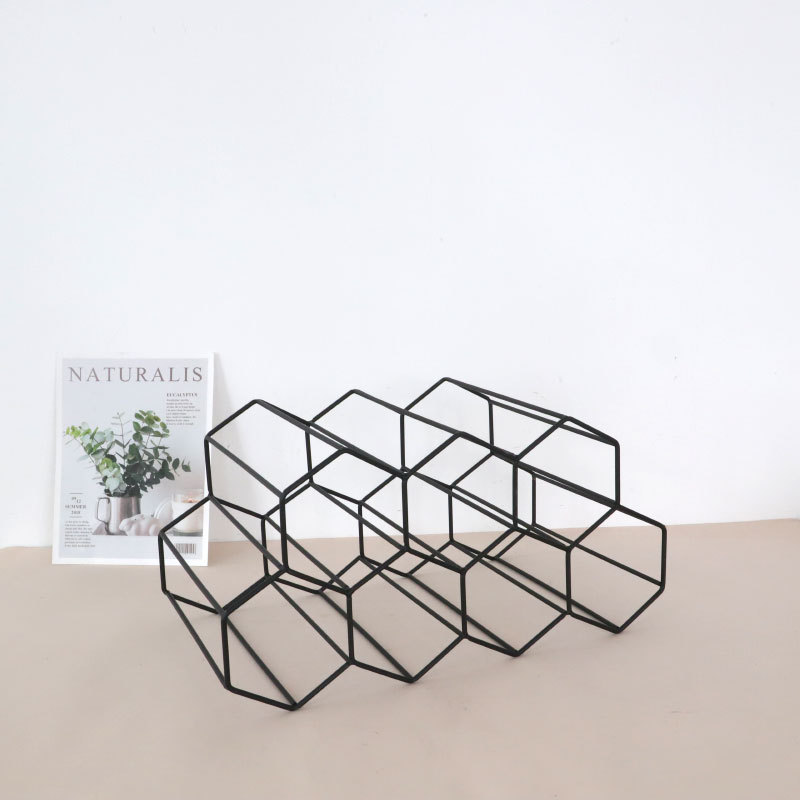 Title 13, Iron Wire Wine Storage Rack