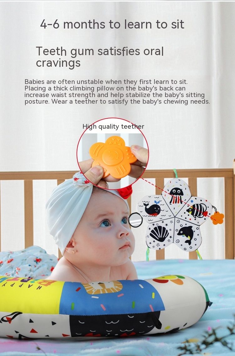 Baby Prone Pillow Baby Head Training Pillow Newborn Learning Lying Exercise Pillow