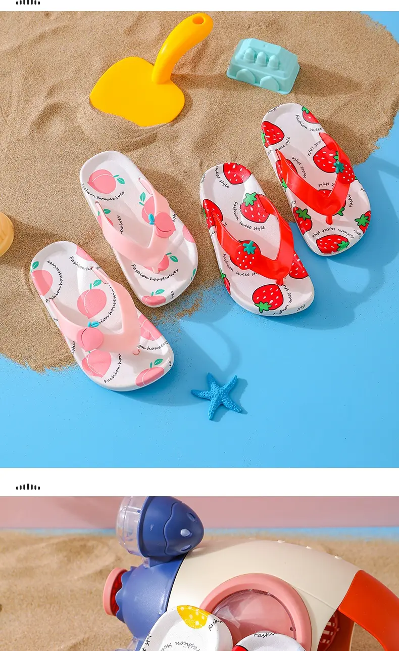 New Little Girl Cute Non-slip Indoor Home Boy Girls Sandals