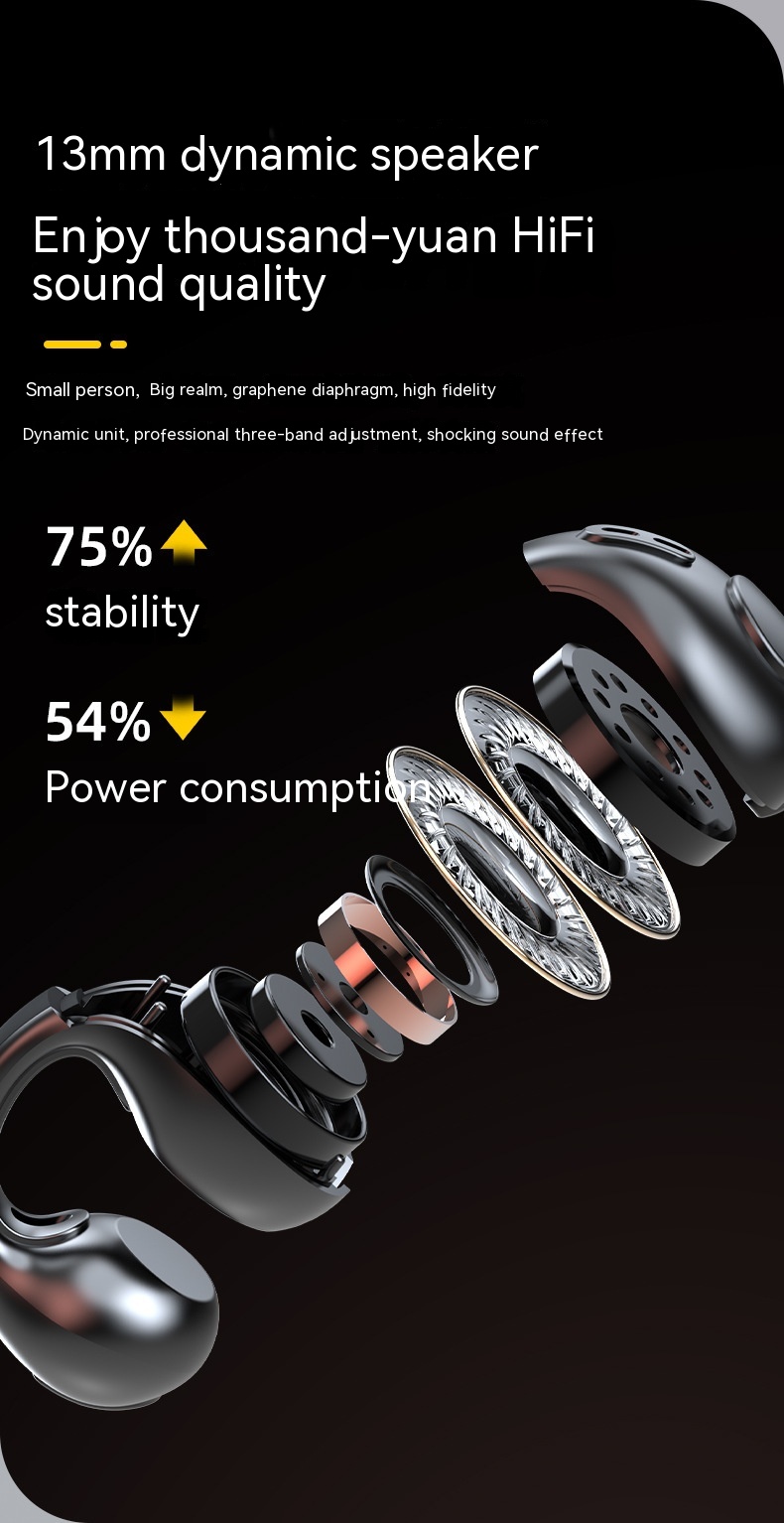 Wireless Bluetooth Headset Sleep Noise Reduction Sports - Image 11